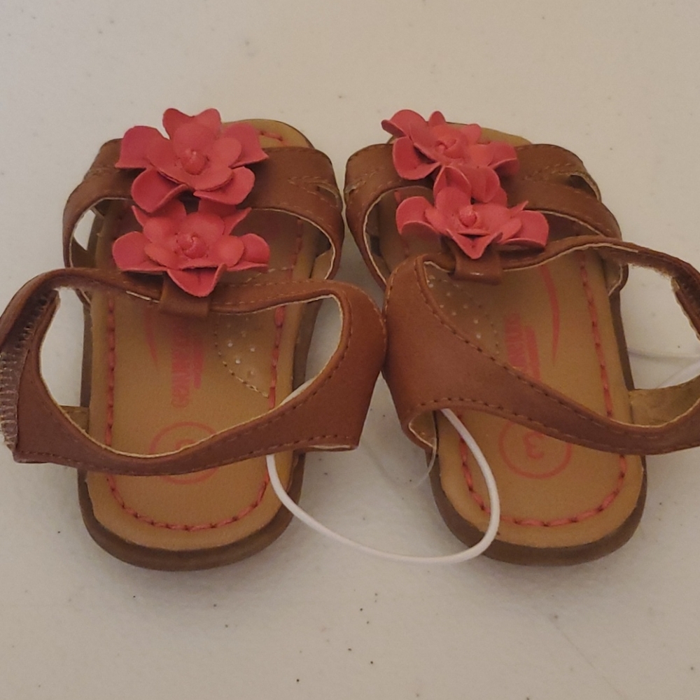 Baby Floral Sandals - Picture 3 of 3